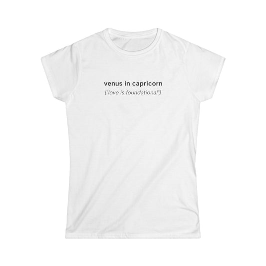 Venus in Capricorn Top