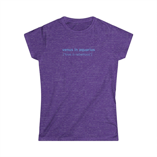 Venus in Aquarius Top