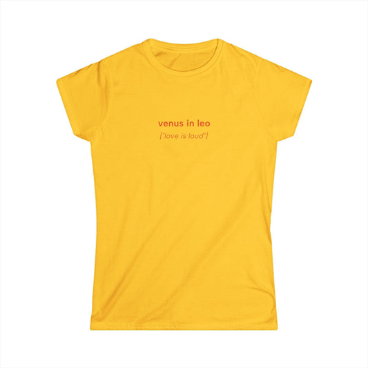 Venus in Leo Top